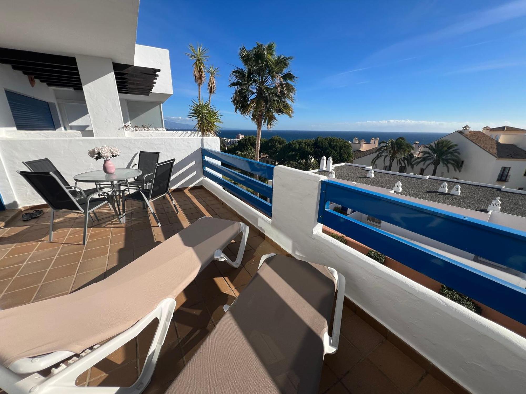 2 Bedrooms Sea And Pool View Apt In Duquesa Golf & Gardens Manilva Castillo de Sabinillas Bagian luar foto